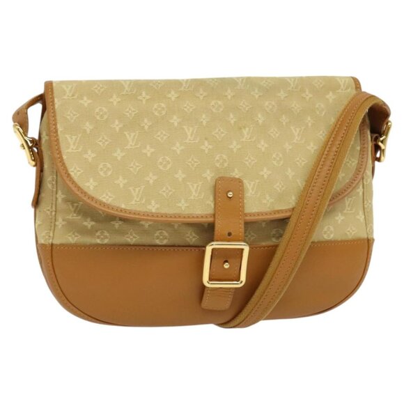 LOUIS VUITTON Monogram Mini Belanger Shoulder Bag Beige M92674 LV Auth 122641 - Picture 1 of 16